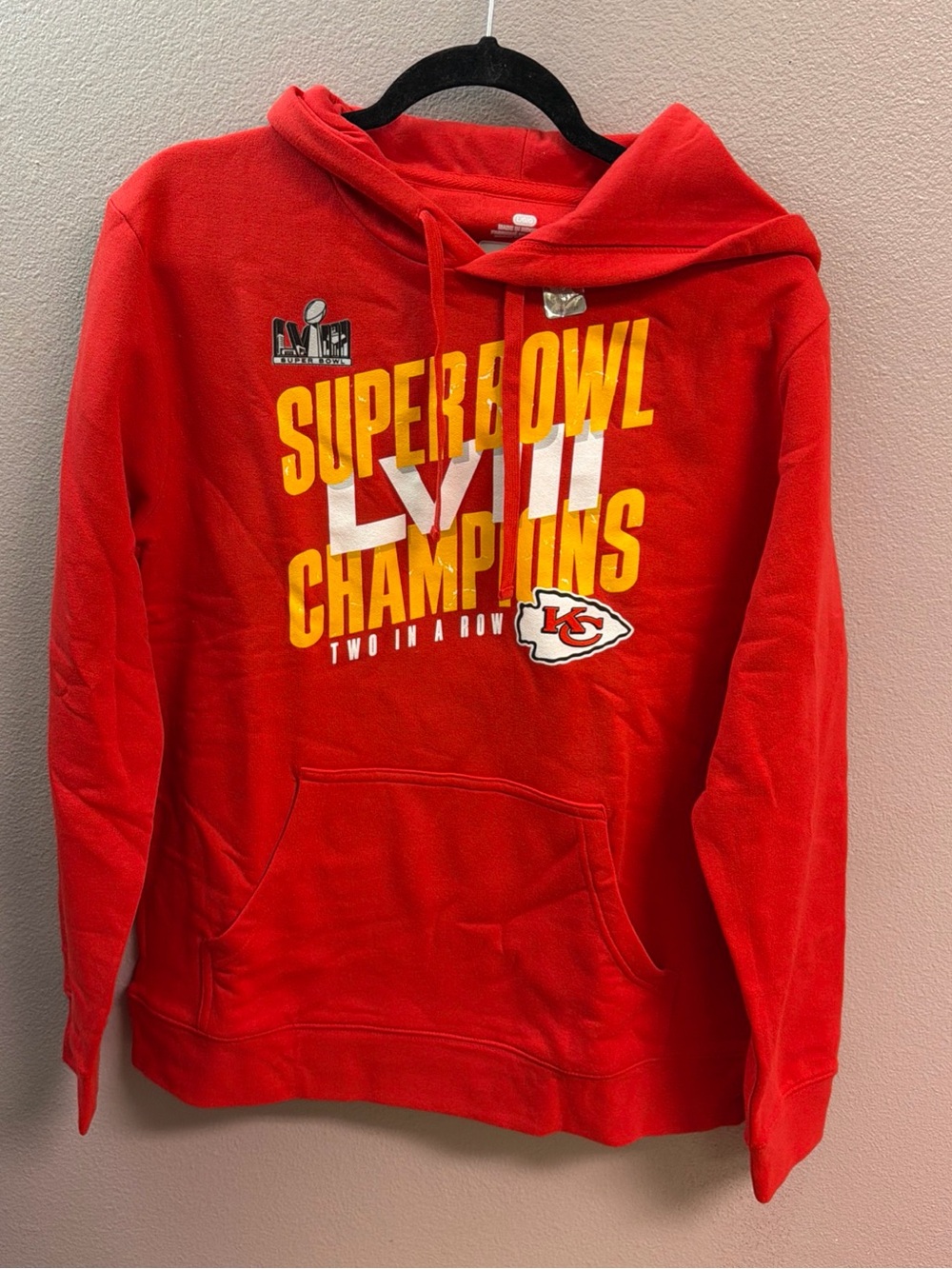 Fanatics Red Kansas City Chiefs Super Bowl Champions Hoodie